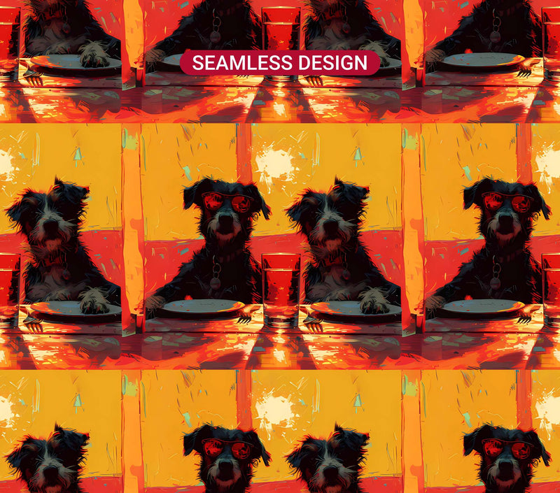 Dogs Summer 4 Tumbler Wrap - CraftNest - Digital Crafting and Art