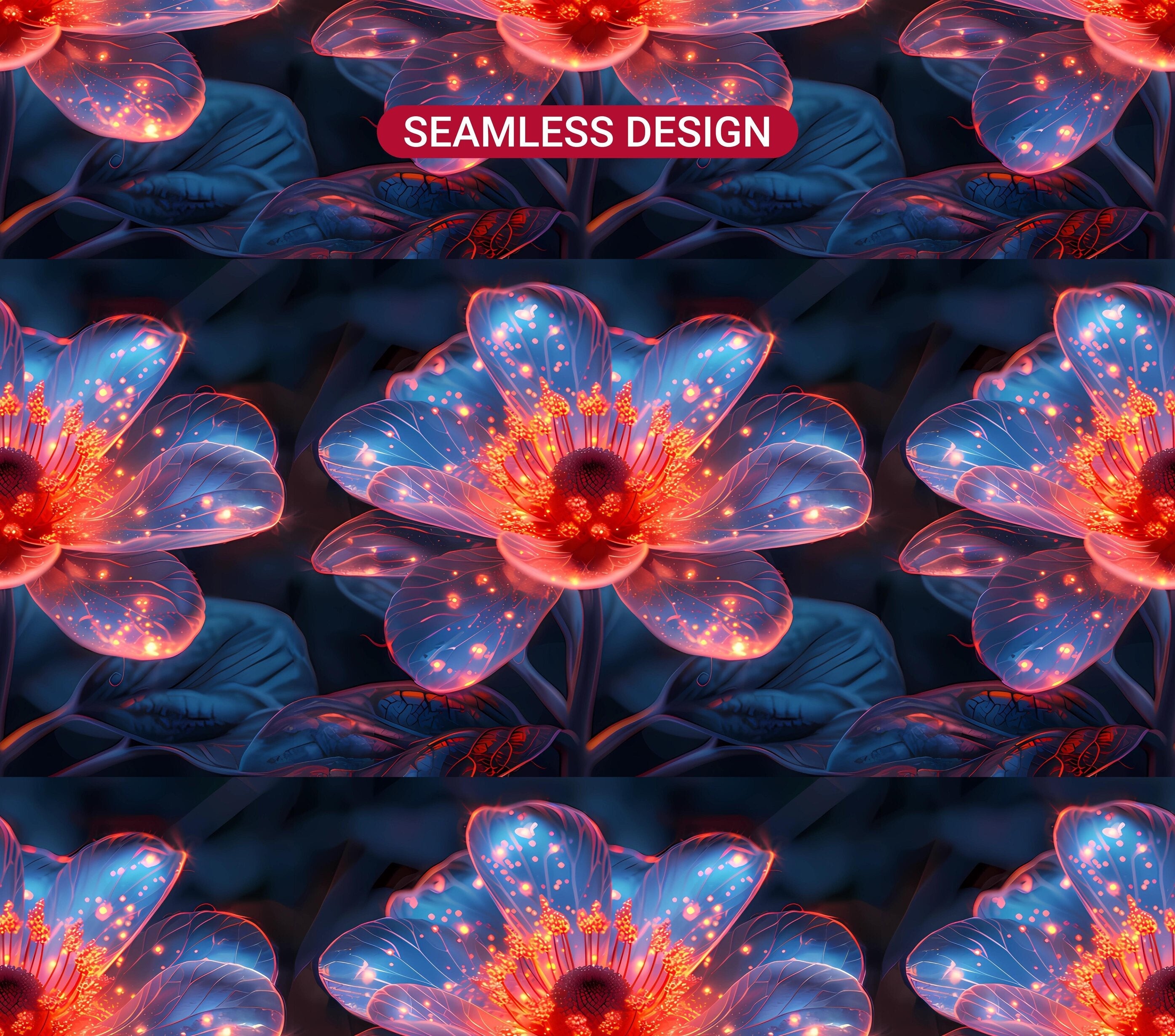 Fairy Tale Flowers Tumbler Wrap - CraftNest - Digital Crafting and Art
