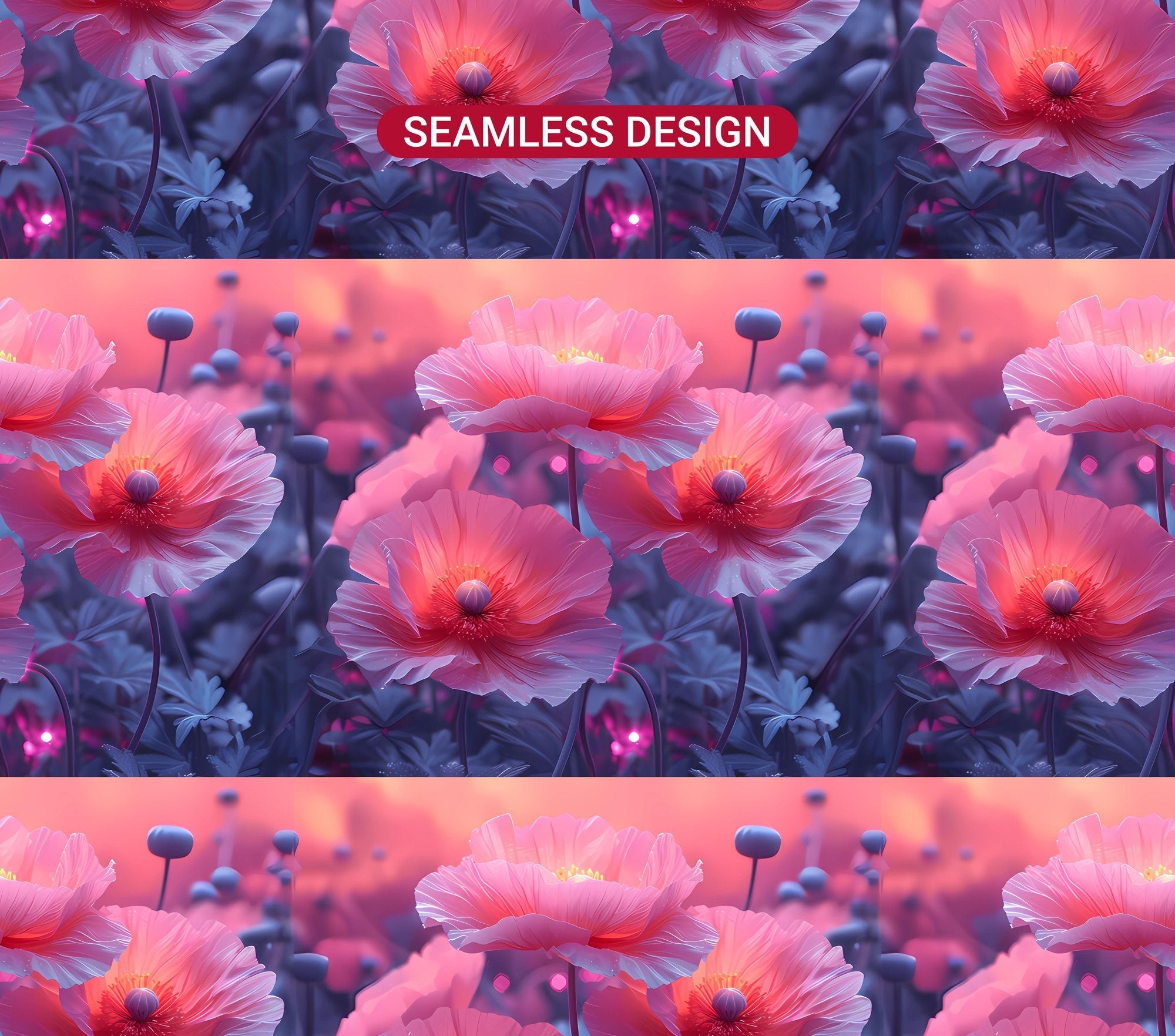 Floral Easter 3 Tumbler Wrap - CraftNest