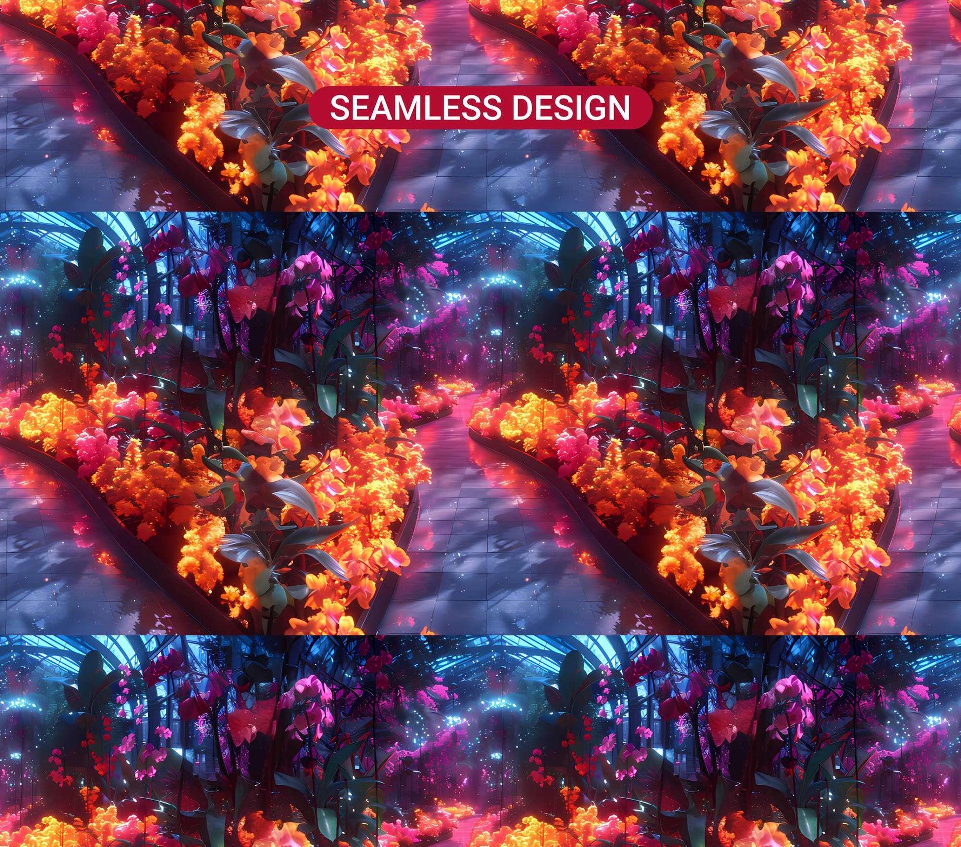 Floral Summer 2 Tumbler Wrap - CraftNest - Digital Crafting and Art