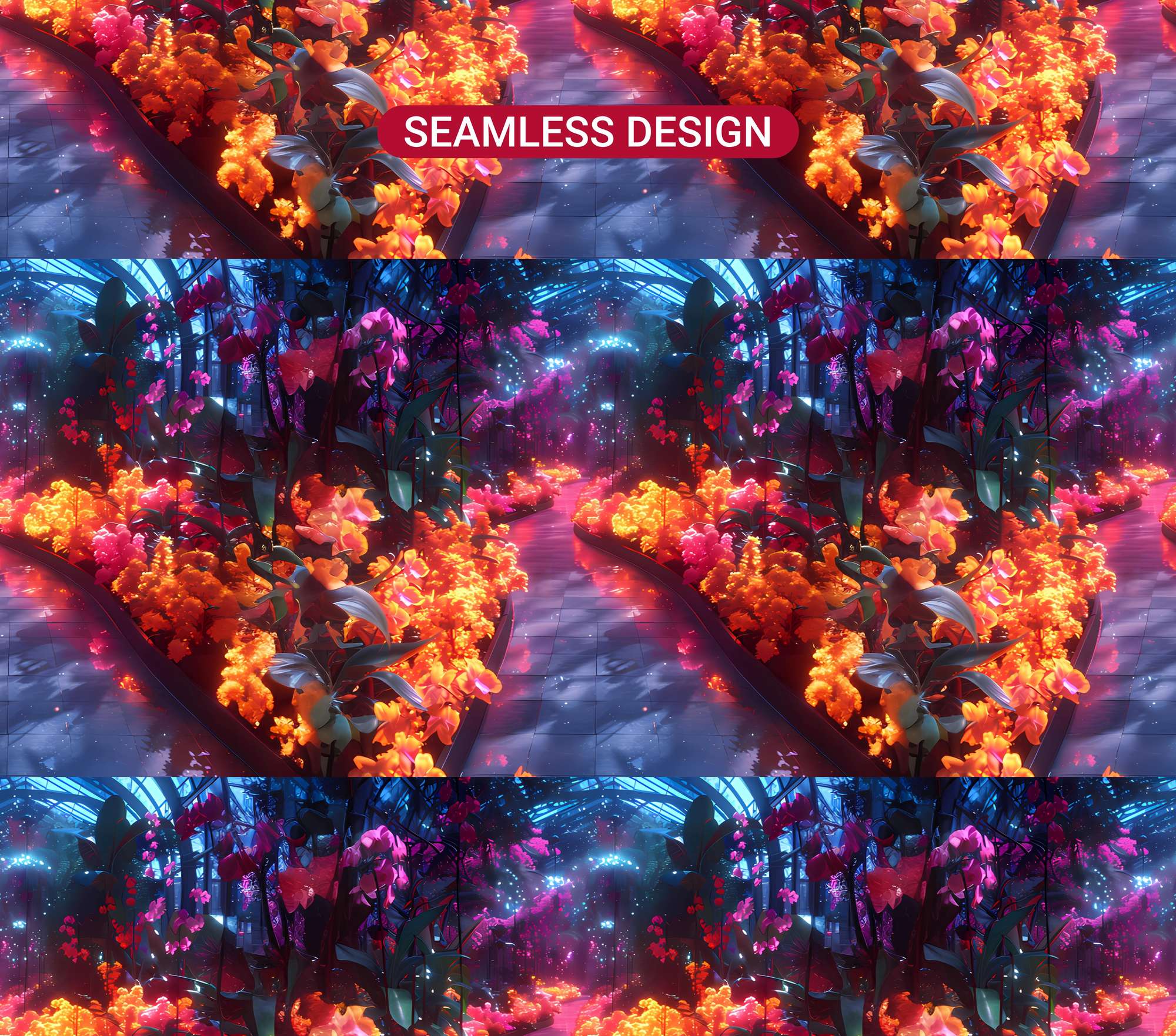 Floral Summer 2 Tumbler Wrap - CraftNest - Digital Crafting and Art