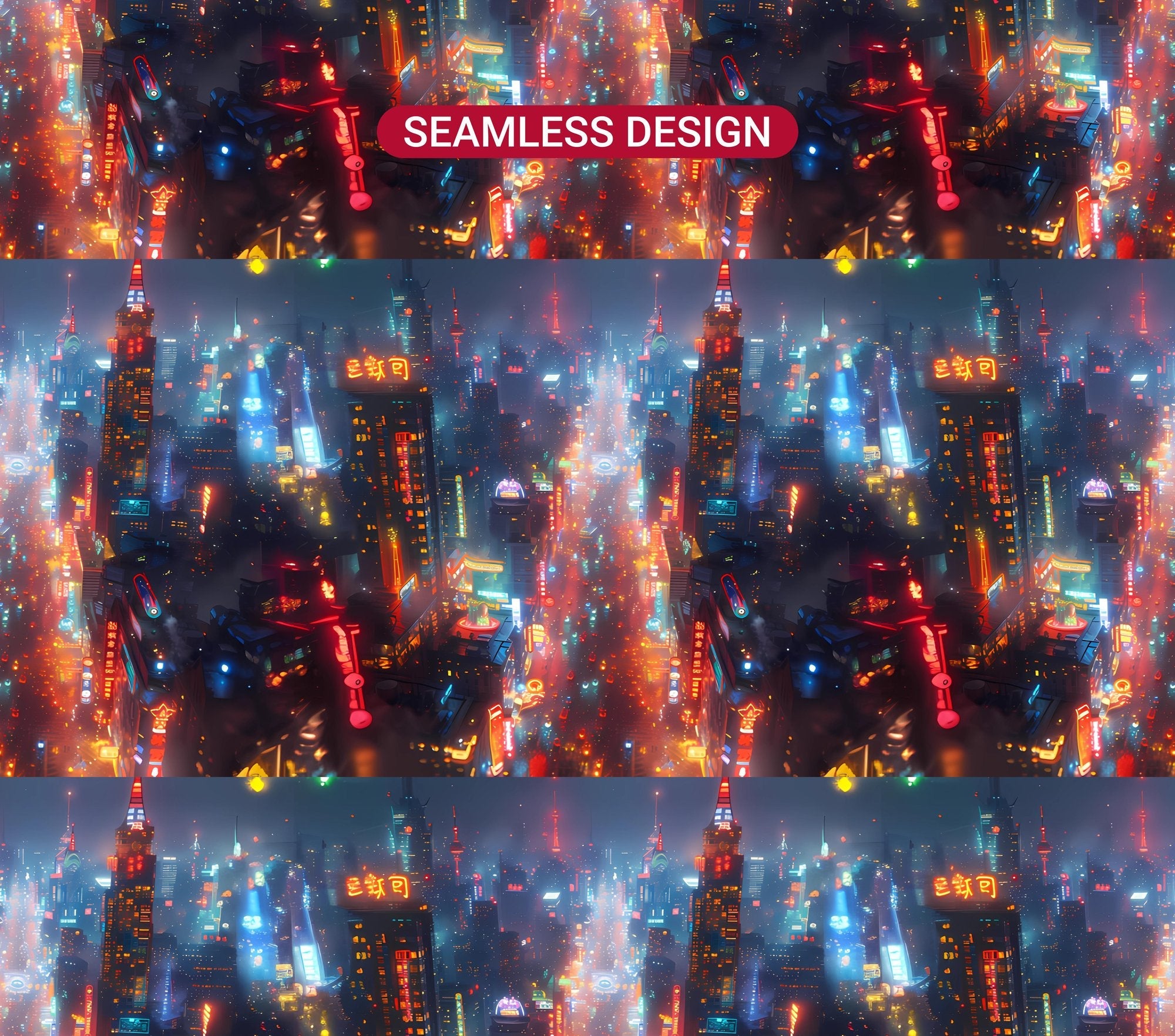 Futuristic Easter 6 Tumbler Wrap - CraftNest