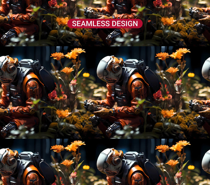 Futuristic Spring 1 Tumbler Wrap - CraftNest