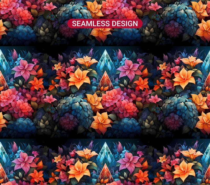 Geometric Spring 3 Tumbler Wrap - CraftNest
