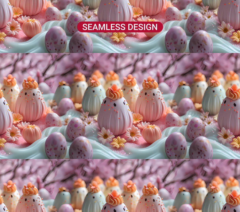 Glam Easter 2 Tumbler Wrap - CraftNest