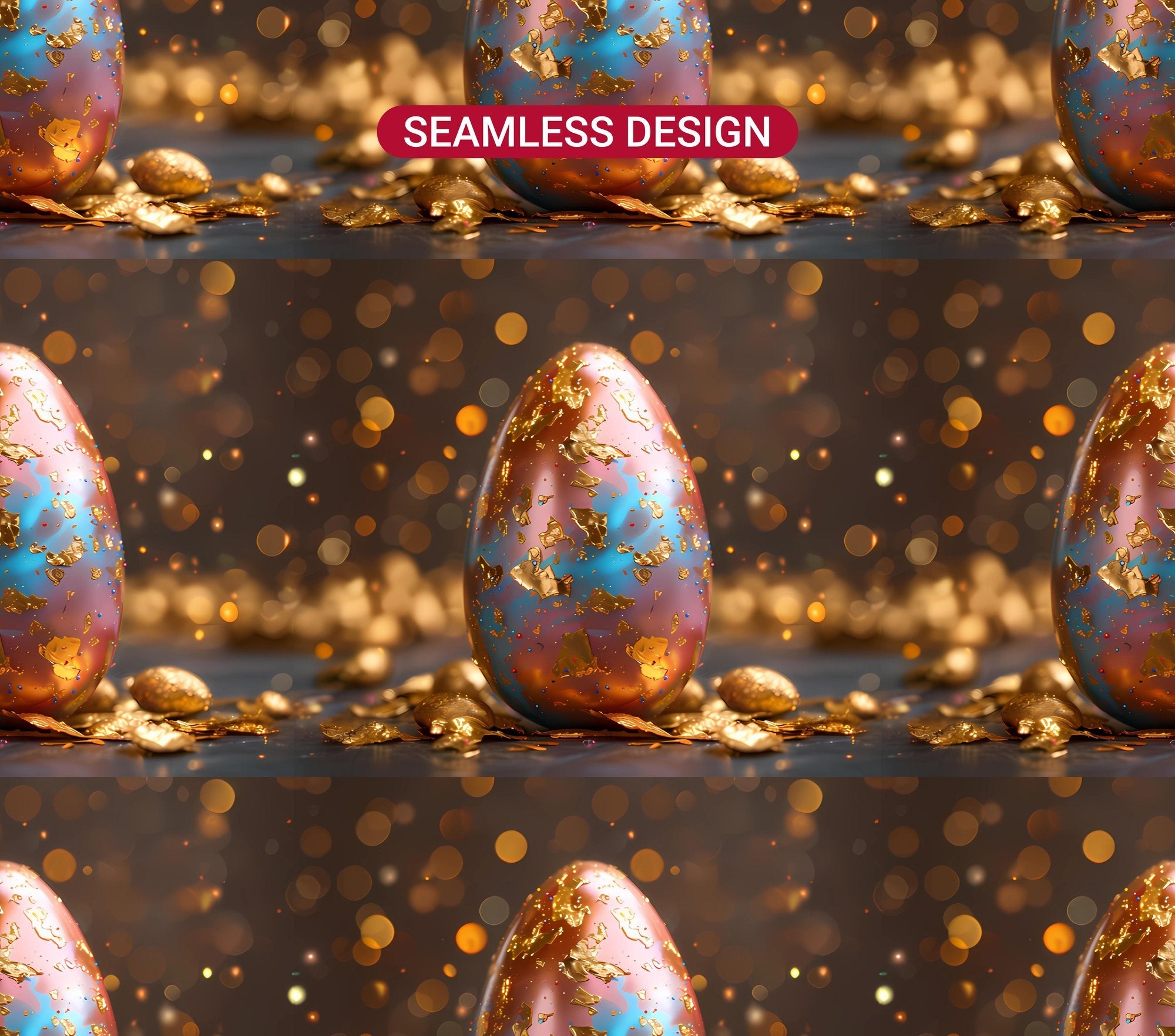 Glam Easter 5 Tumbler Wrap - CraftNest