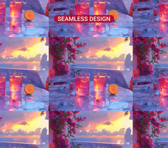 Glam Summer 1 Tumbler Wrap - CraftNest - Digital Crafting and Art