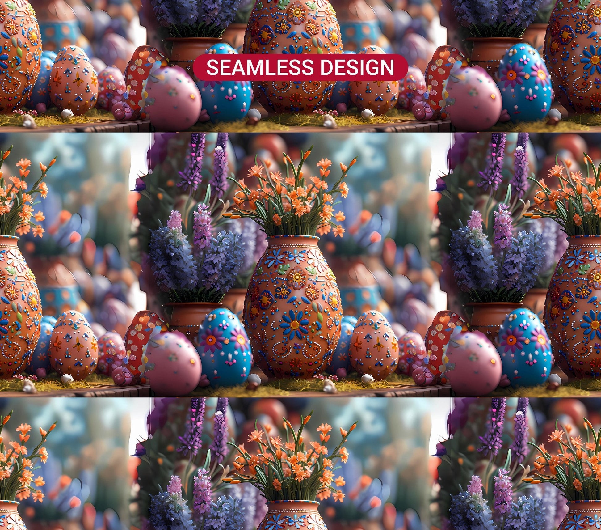 Golden Years Easter 1 Tumbler Wrap - CraftNest