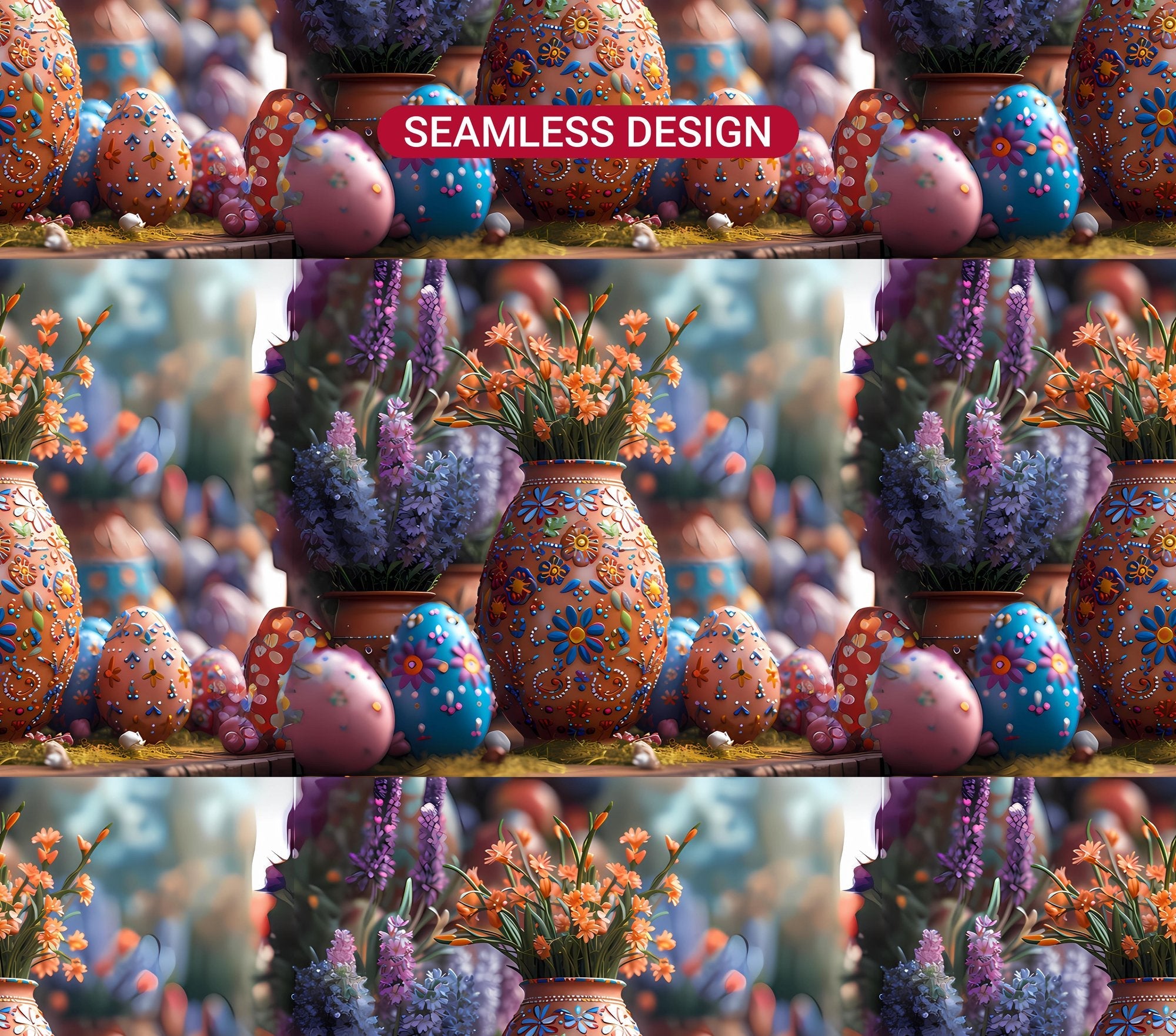 Golden Years Easter 1 Tumbler Wrap - CraftNest