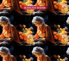 Golden Years Spring 6 Tumbler Wrap - CraftNest