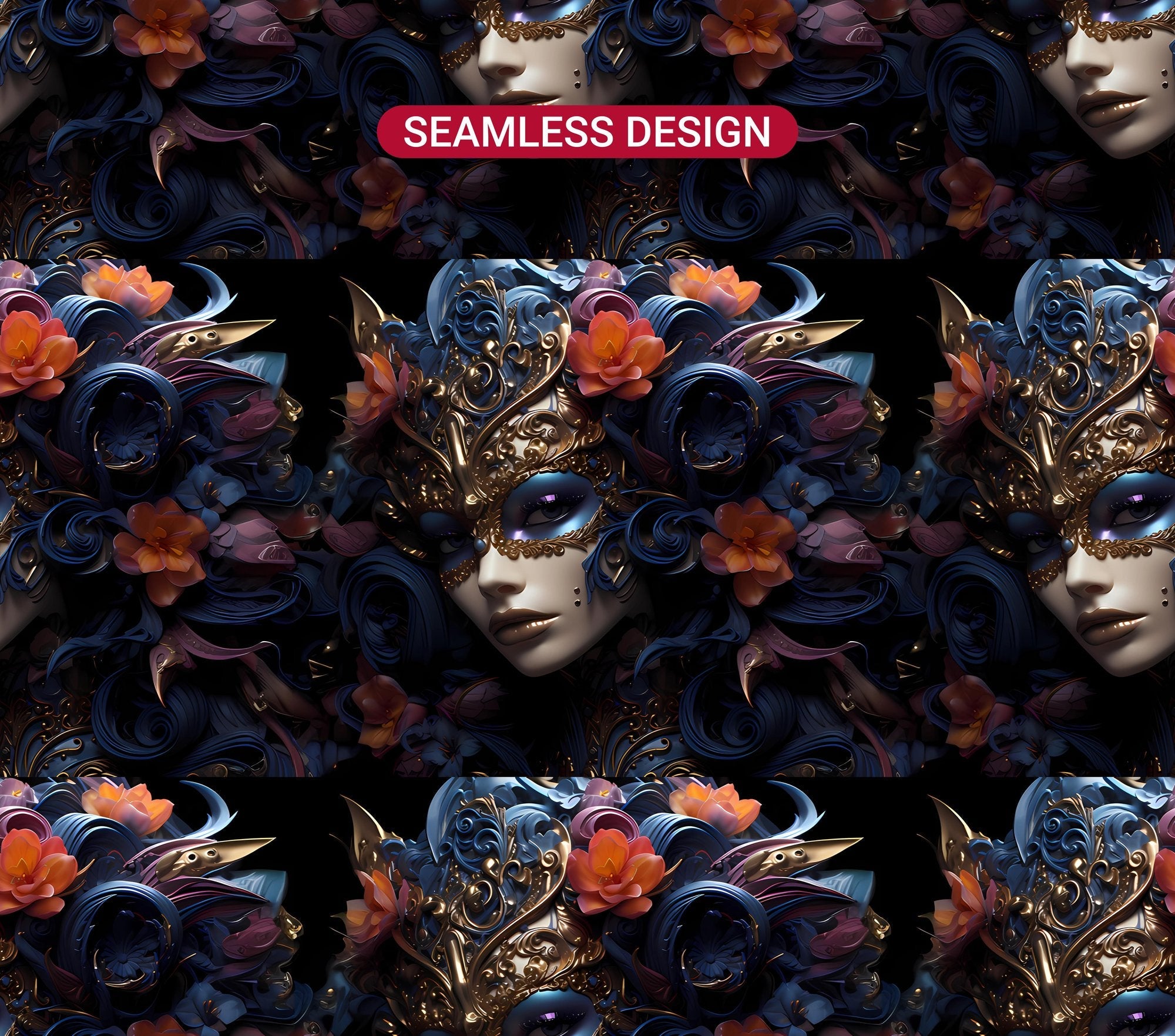 Gothic Spring 2 Tumbler Wrap - CraftNest