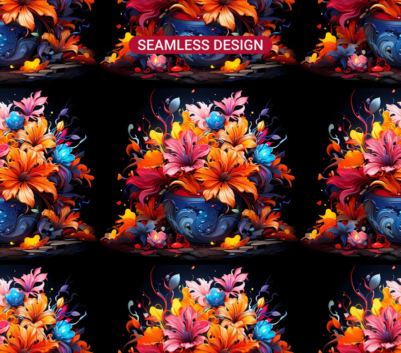 Graffiti Spring 3 Tumbler Wrap - CraftNest