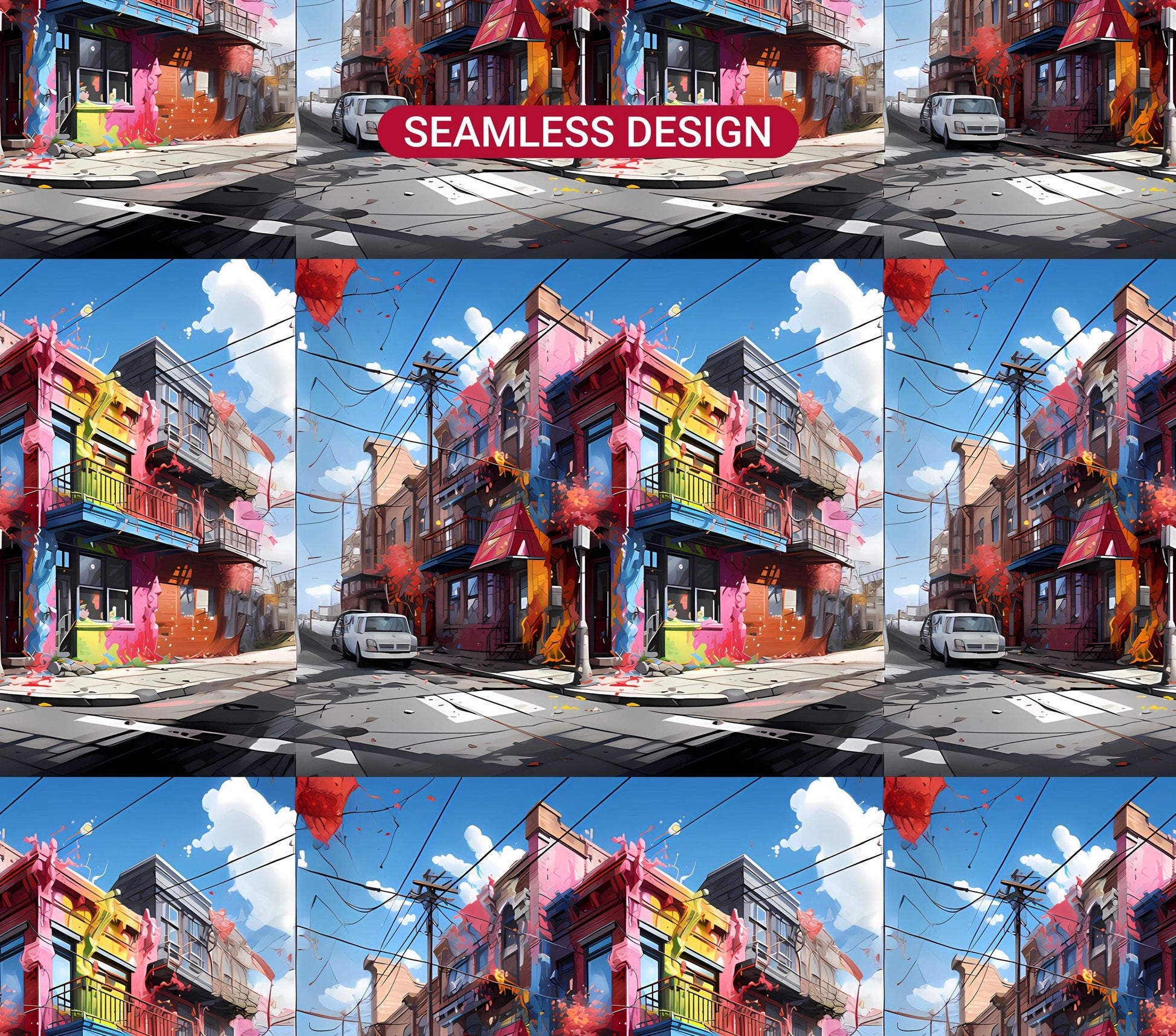 Graffiti Spring 2 Tumbler Wrap - CraftNest