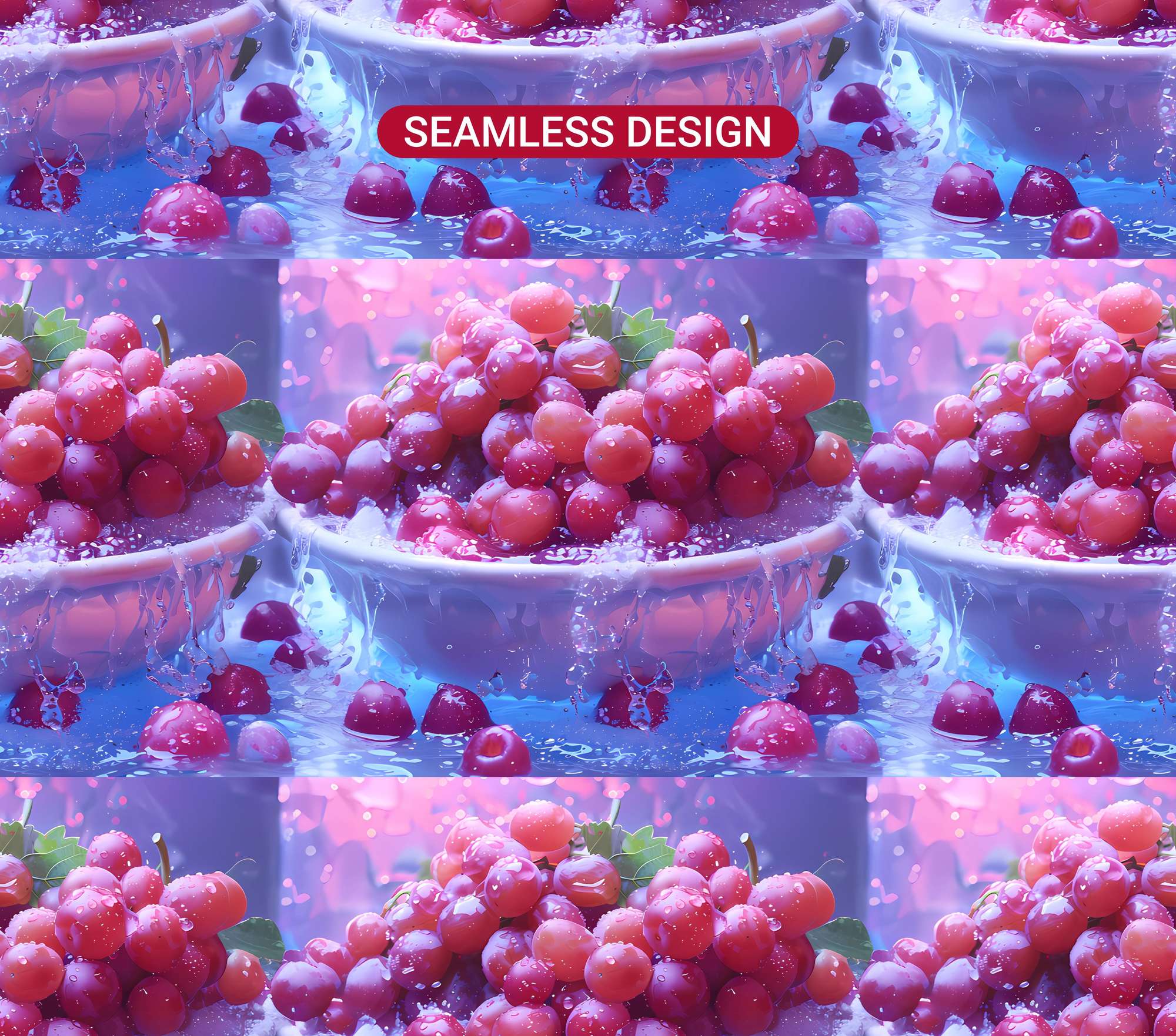 Grape 2 Tumbler Wrap - CraftNest - Digital Crafting and Art