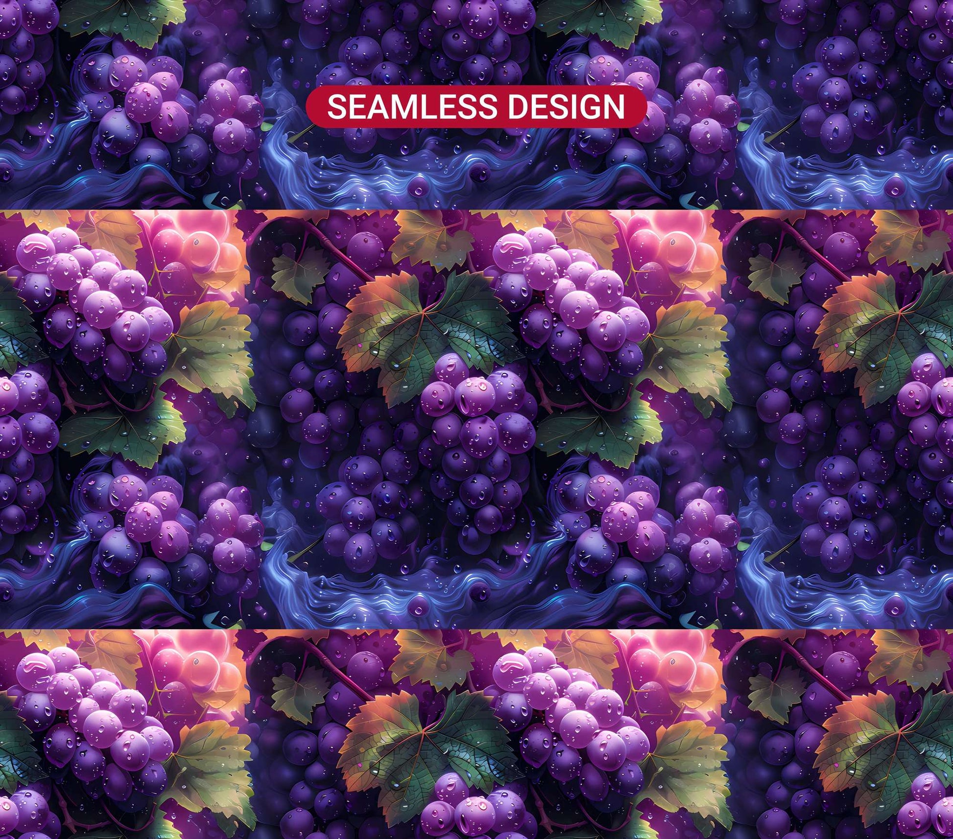 Grape 5 Tumbler Wrap - CraftNest - Digital Crafting and Art