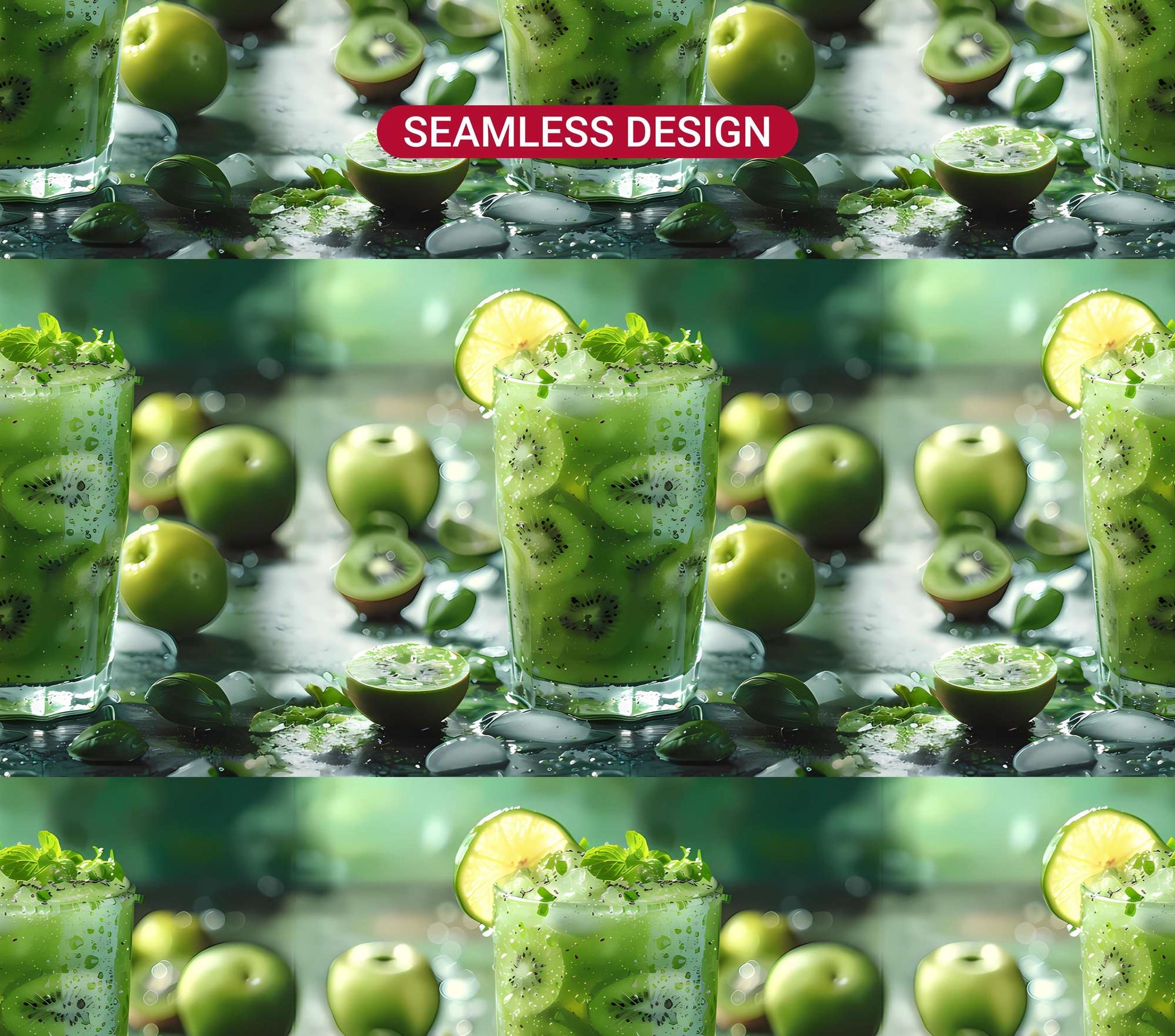Green Orchard 4 Tumbler Wrap - CraftNest - Digital Crafting and Art