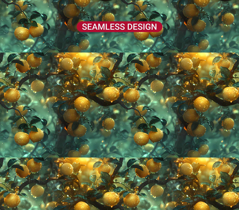 Green Orchard 3 Tumbler Wrap - CraftNest - Digital Crafting and Art