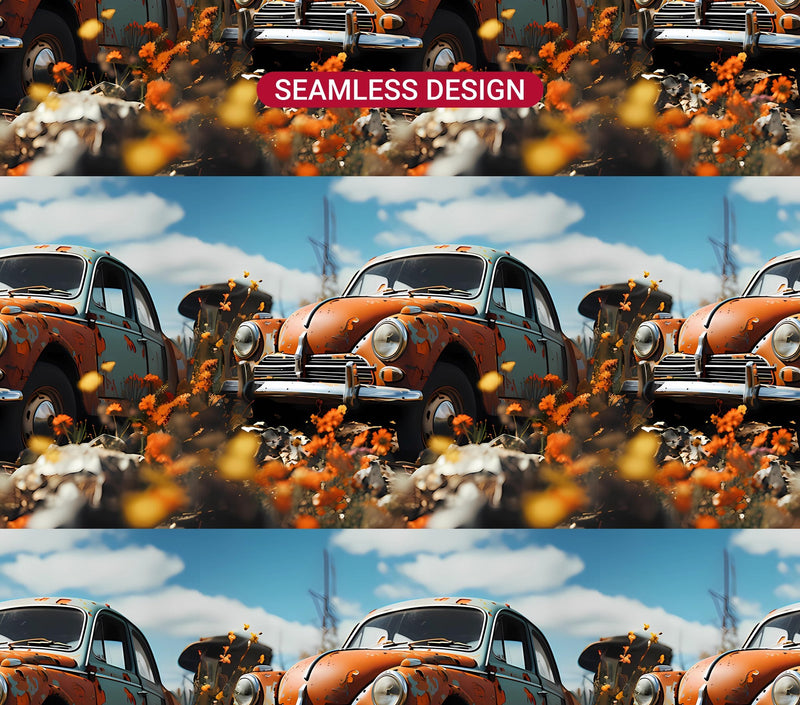 Grunge Spring 4 Tumbler Wrap - CraftNest