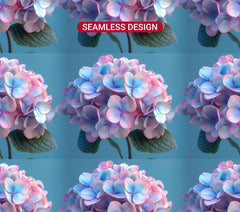 Hydrangeas Flowers Tumbler Wrap - CraftNest - Digital Crafting and Art