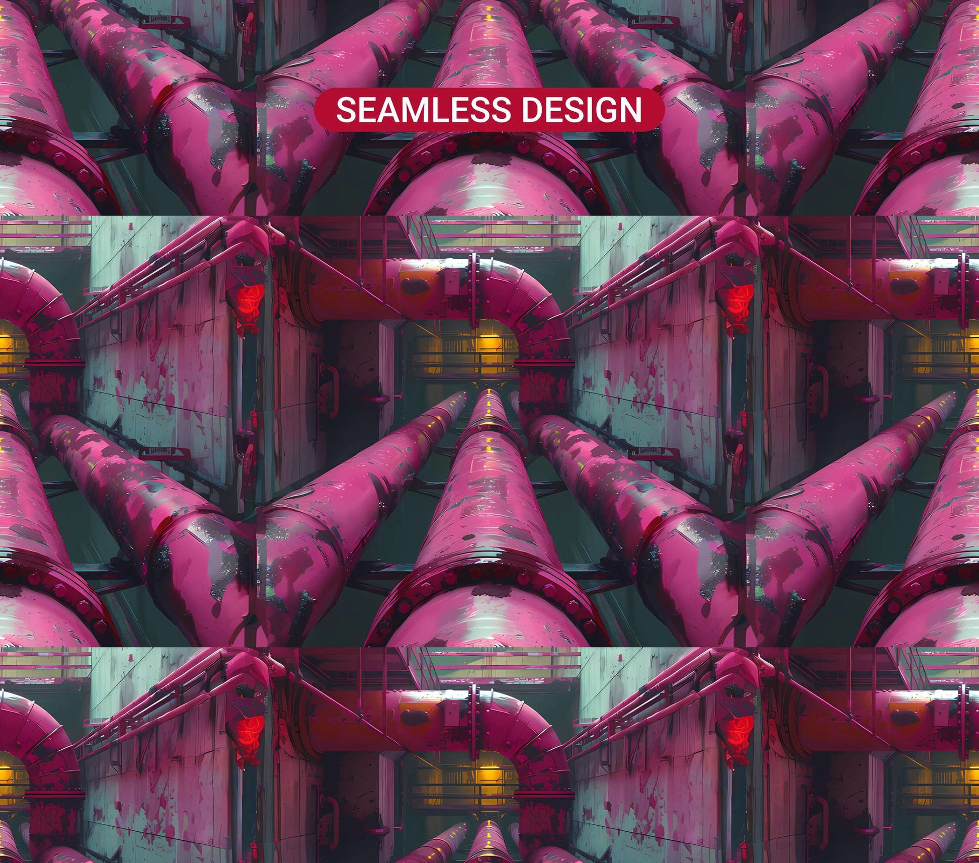 Industrial Summer 3 Tumbler Wrap - CraftNest - Digital Crafting and Art