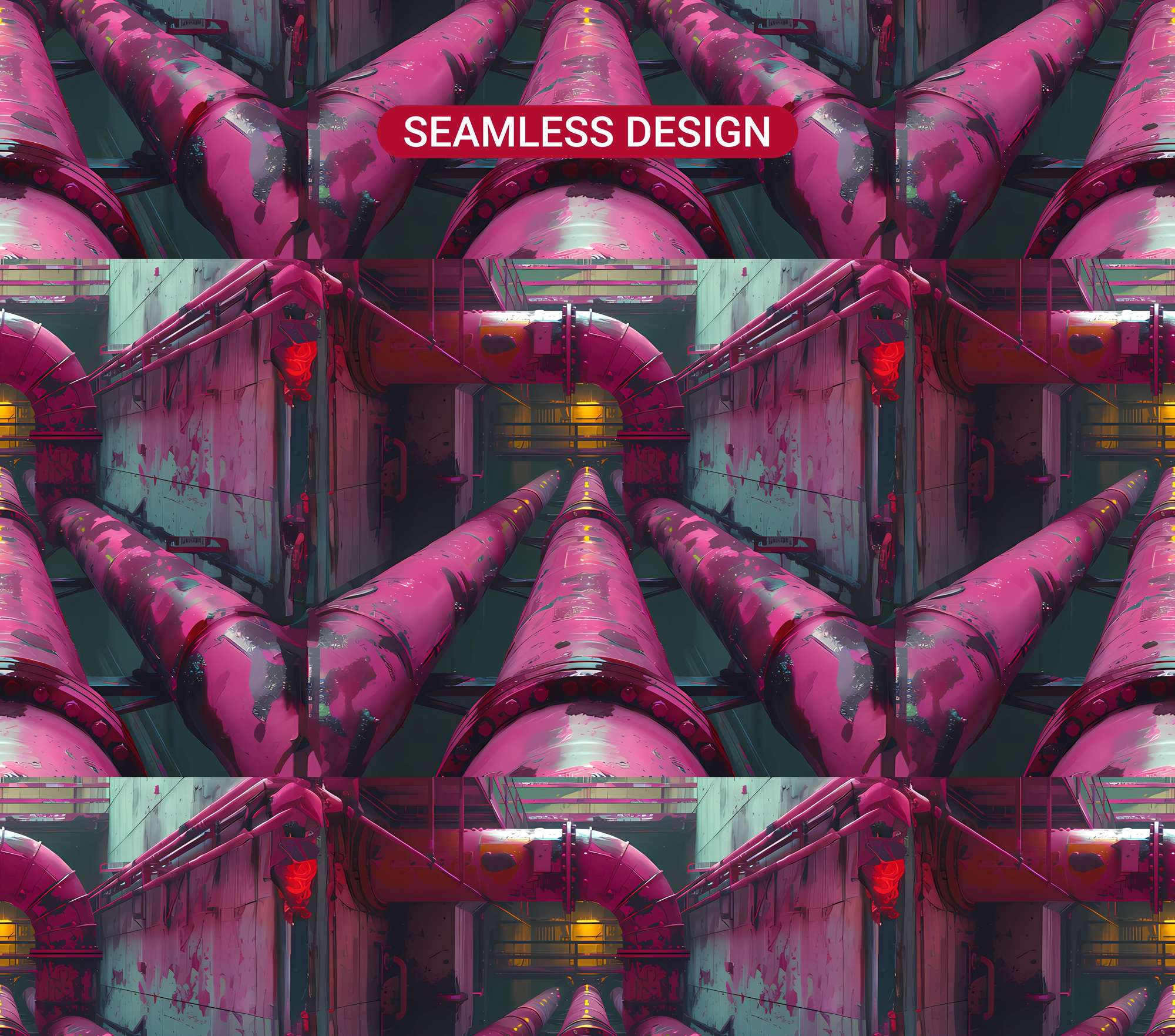 Industrial Summer 3 Tumbler Wrap - CraftNest - Digital Crafting and Art