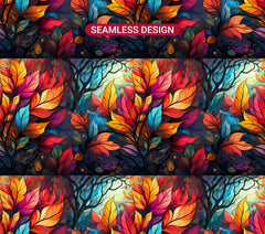 Kawaii Fall 3 Tumbler Wrap - CraftNest