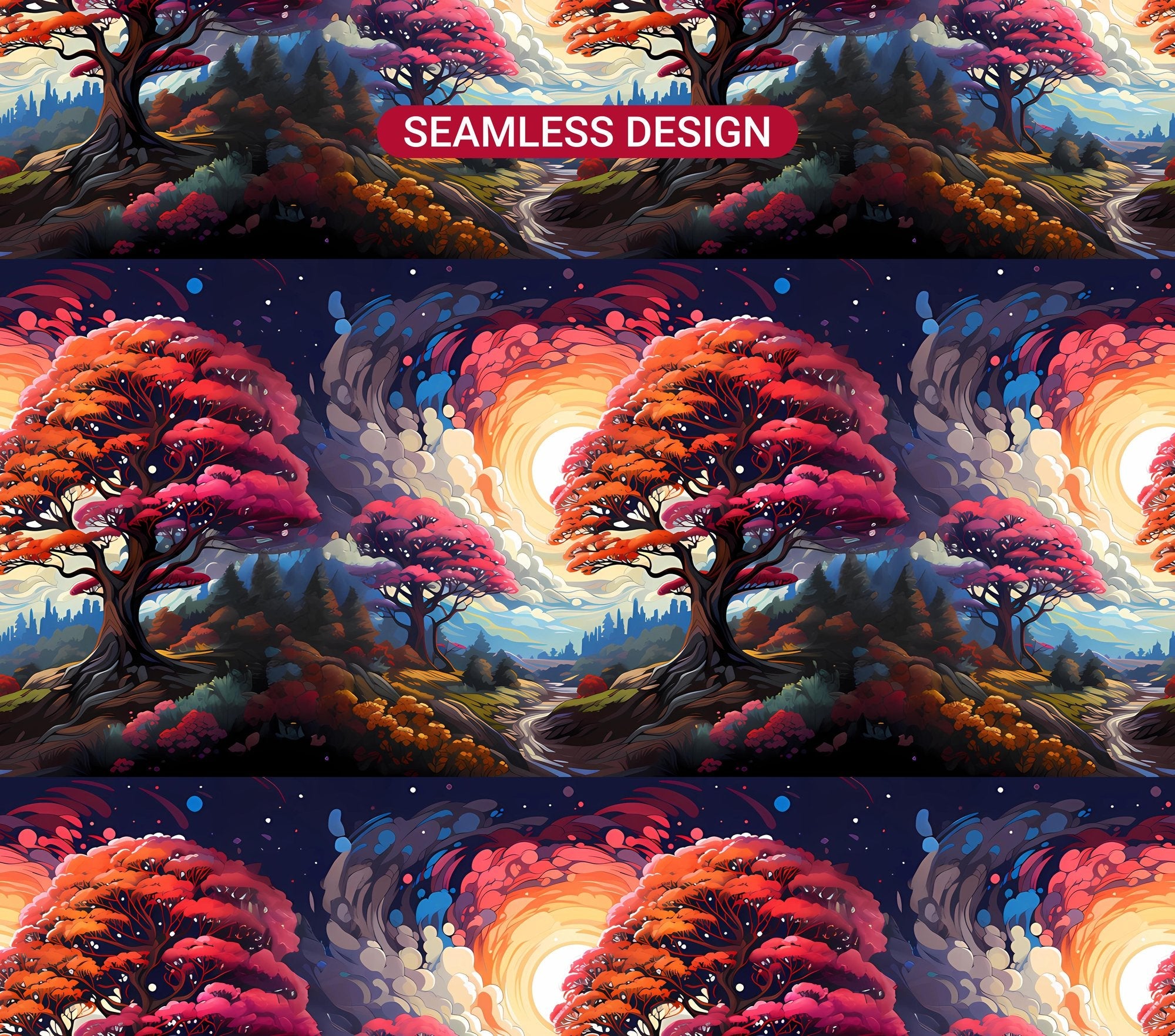 Kawaii Forest 1 Tumbler Wrap - CraftNest