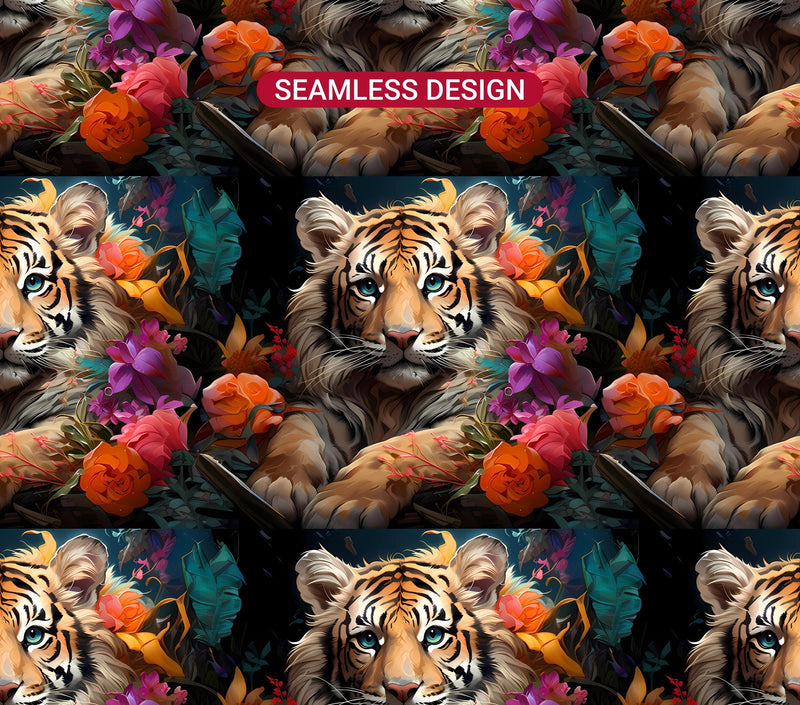 Kawaii Jungle 1 Tumbler Wrap - CraftNest