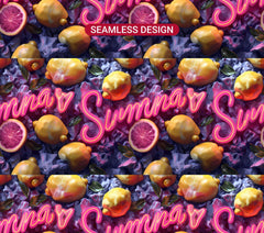 Lemon Summer 5 Tumbler Wrap - CraftNest - Digital Crafting and Art