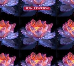 Lotus Flowers Tumbler Wrap - CraftNest - Digital Crafting and Art