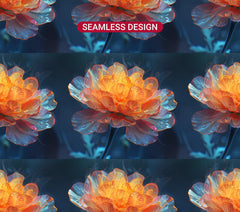 Marigolds Flowers Tumbler Wrap - CraftNest - Digital Crafting and Art