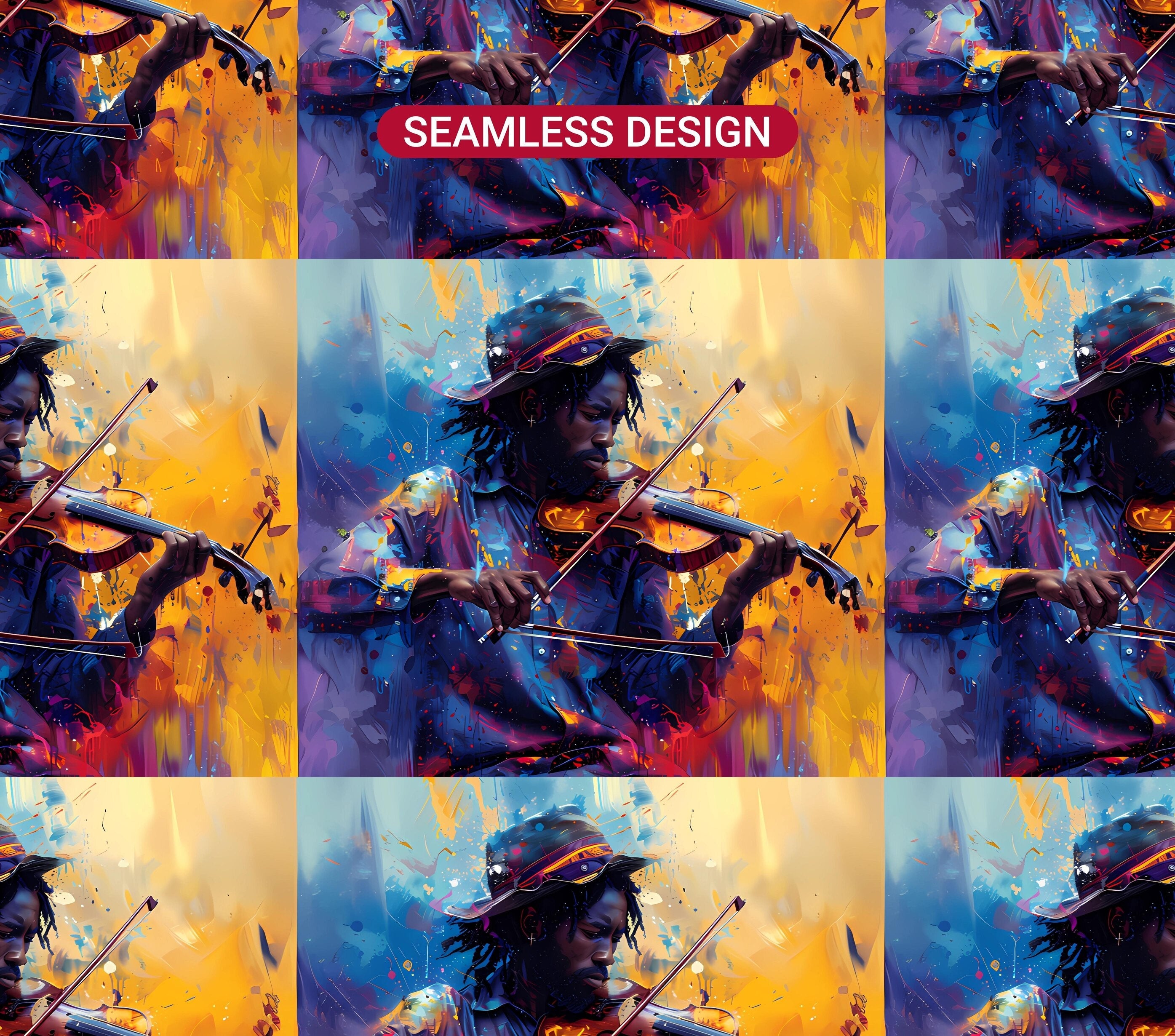 Musician Profession 4 Tumbler Wrap - CraftNest - Digital Crafting and Art