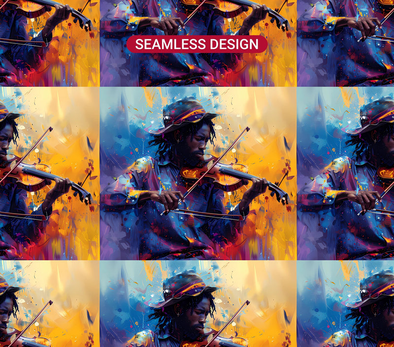 Musician Profession 4 Tumbler Wrap - CraftNest - Digital Crafting and Art
