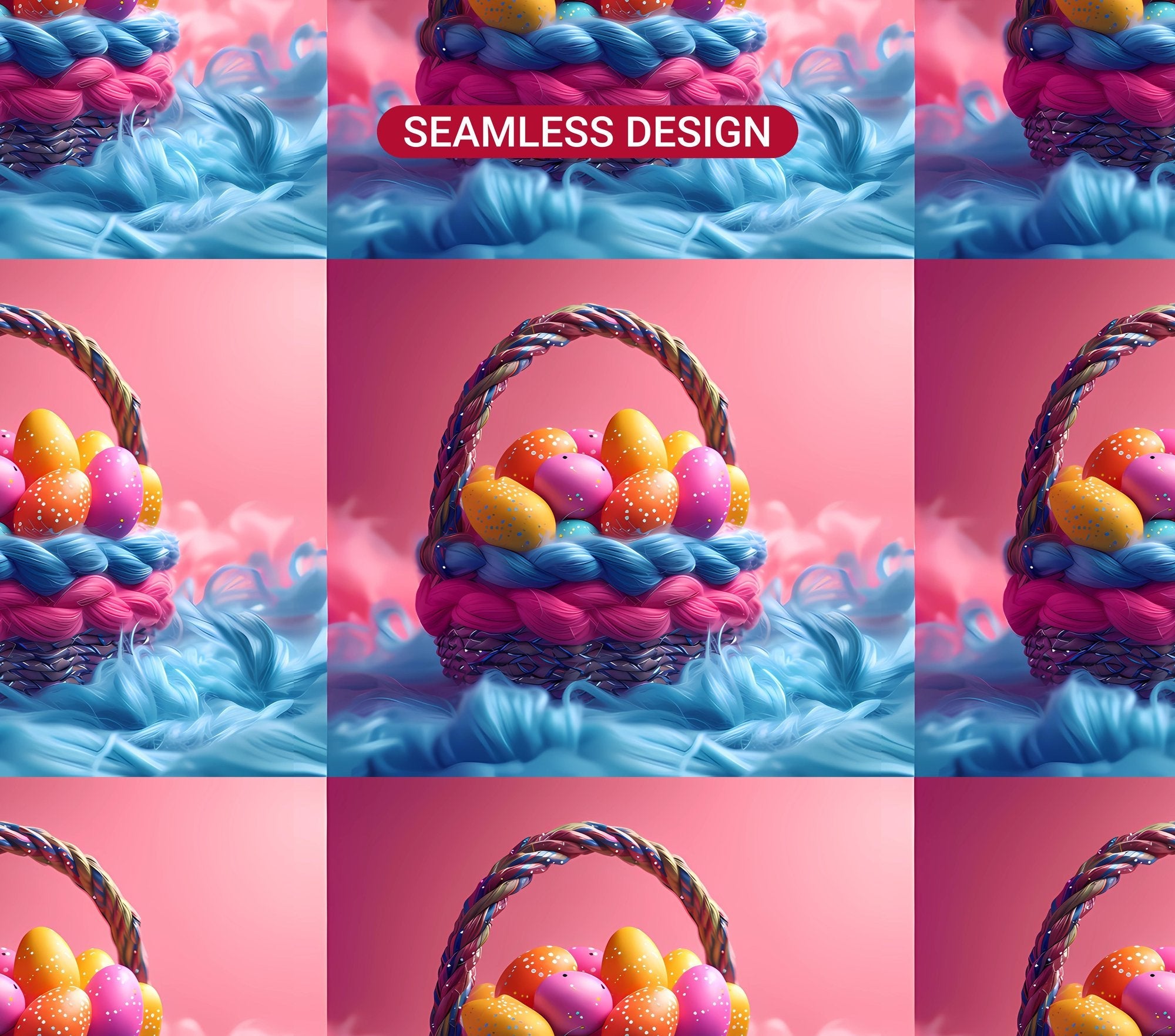 Nineties Easter 4 Tumbler Wrap - CraftNest