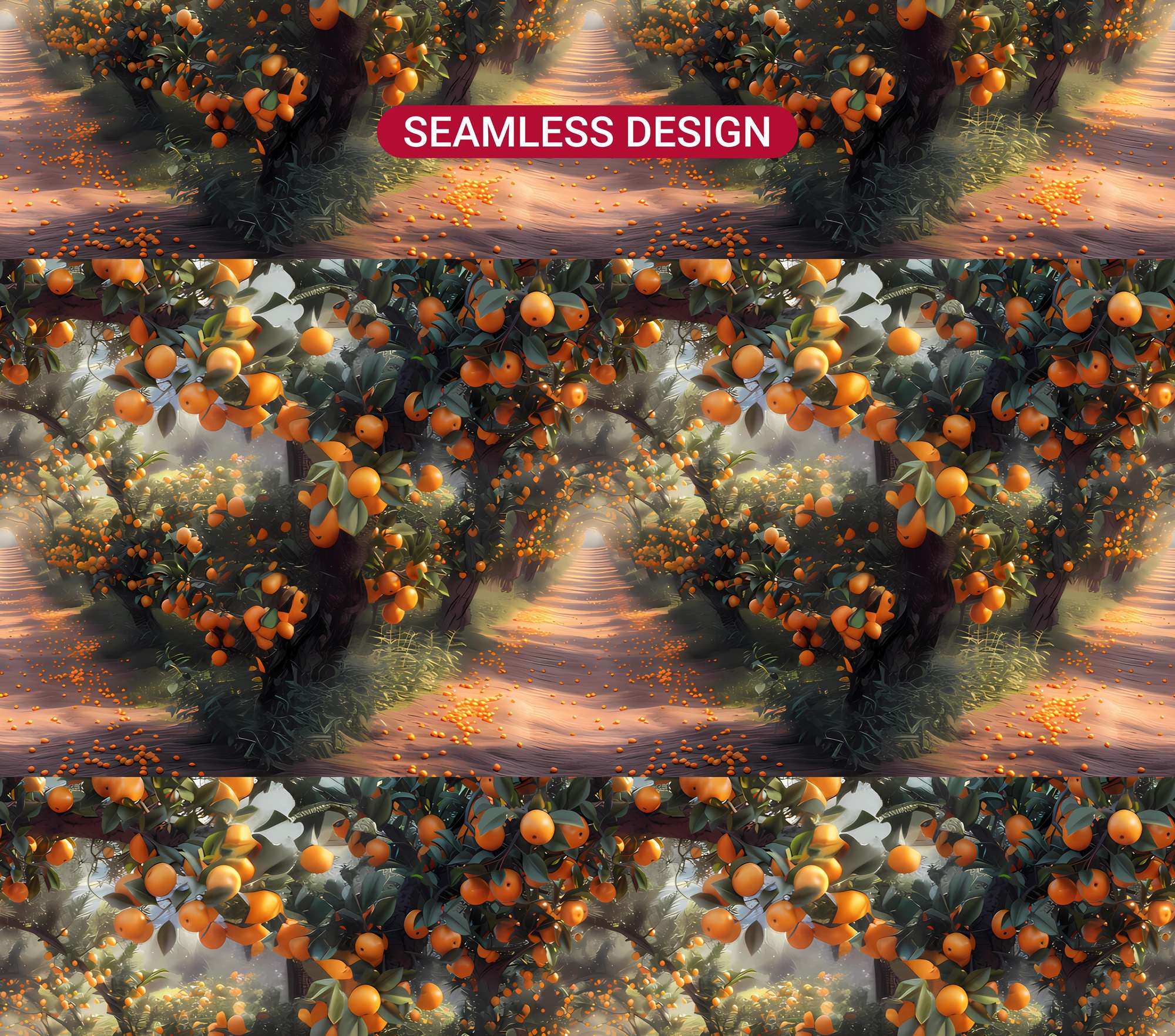 Orange 10 Tumbler Wrap - CraftNest - Digital Crafting and Art