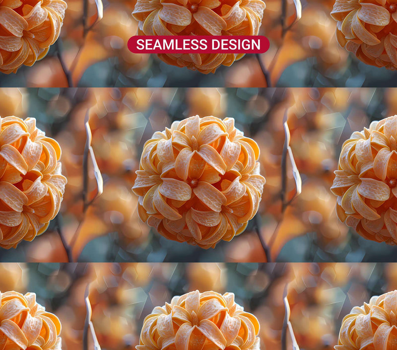 Orange 2 Tumbler Wrap - CraftNest - Digital Crafting and Art