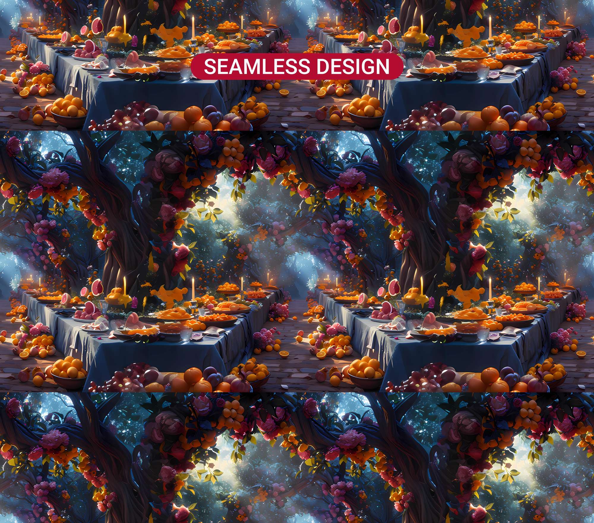 Orchard Harvest 8 Tumbler Wrap - CraftNest - Digital Crafting and Art