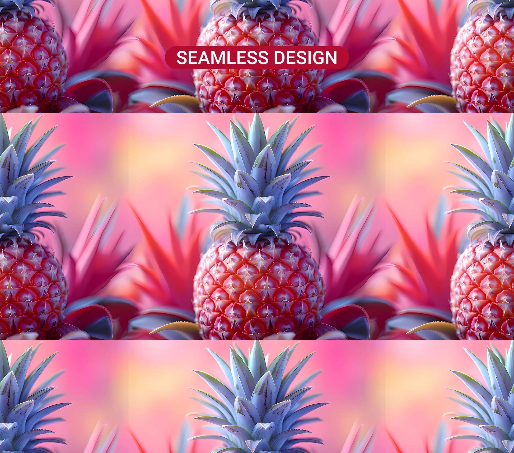 Pineapple 2 Tumbler Wrap - CraftNest - Digital Crafting and Art