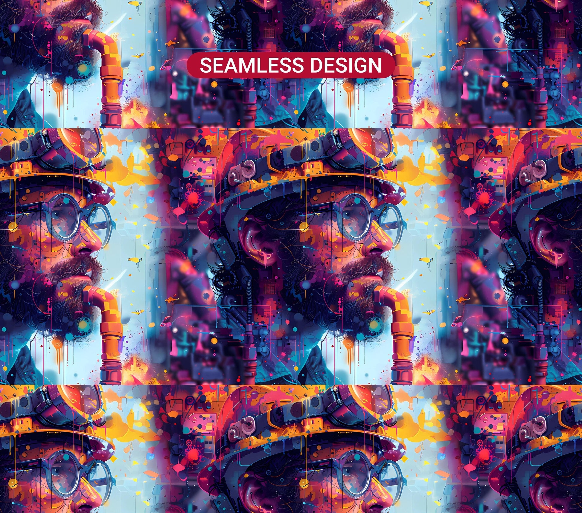 Plumber Profession 3 Tumbler Wrap - CraftNest - Digital Crafting and Art