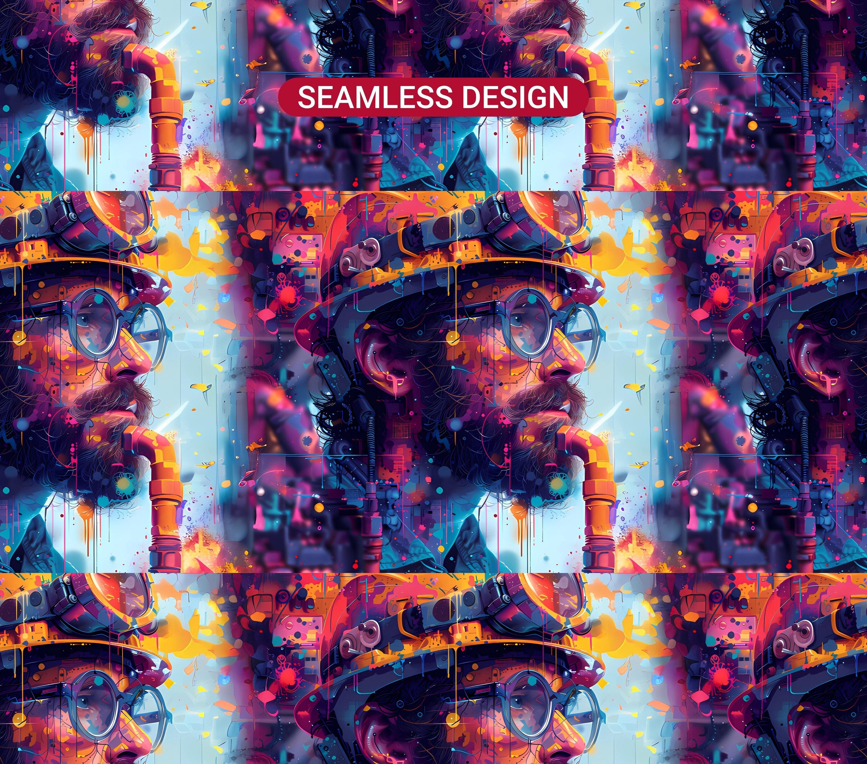 Plumber Profession 3 Tumbler Wrap - CraftNest - Digital Crafting and Art