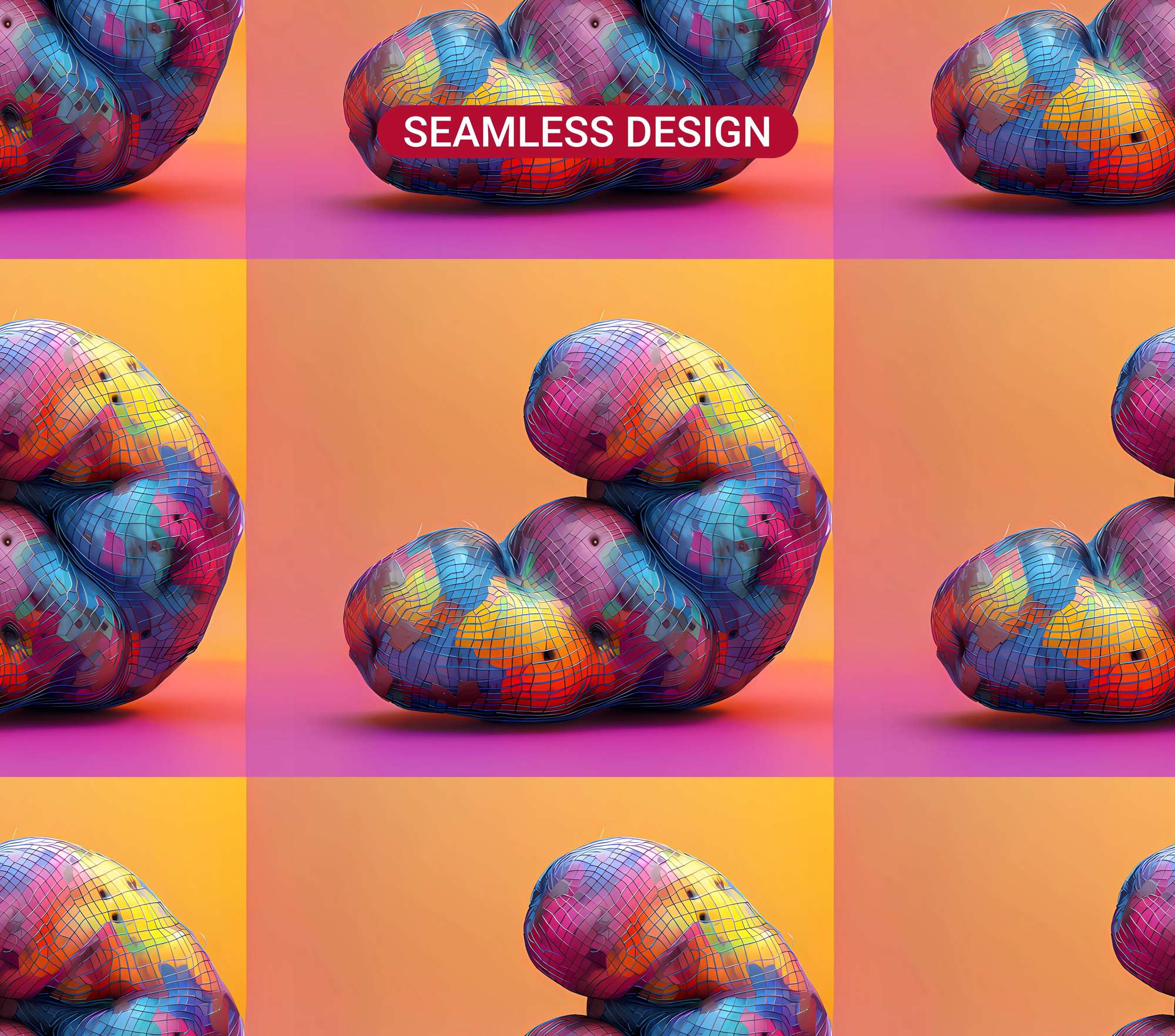 Potato 6 Tumbler Wrap - CraftNest - Digital Crafting and Art