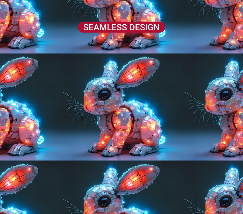 Roboter Easter 1 Tumbler Wrap - CraftNest