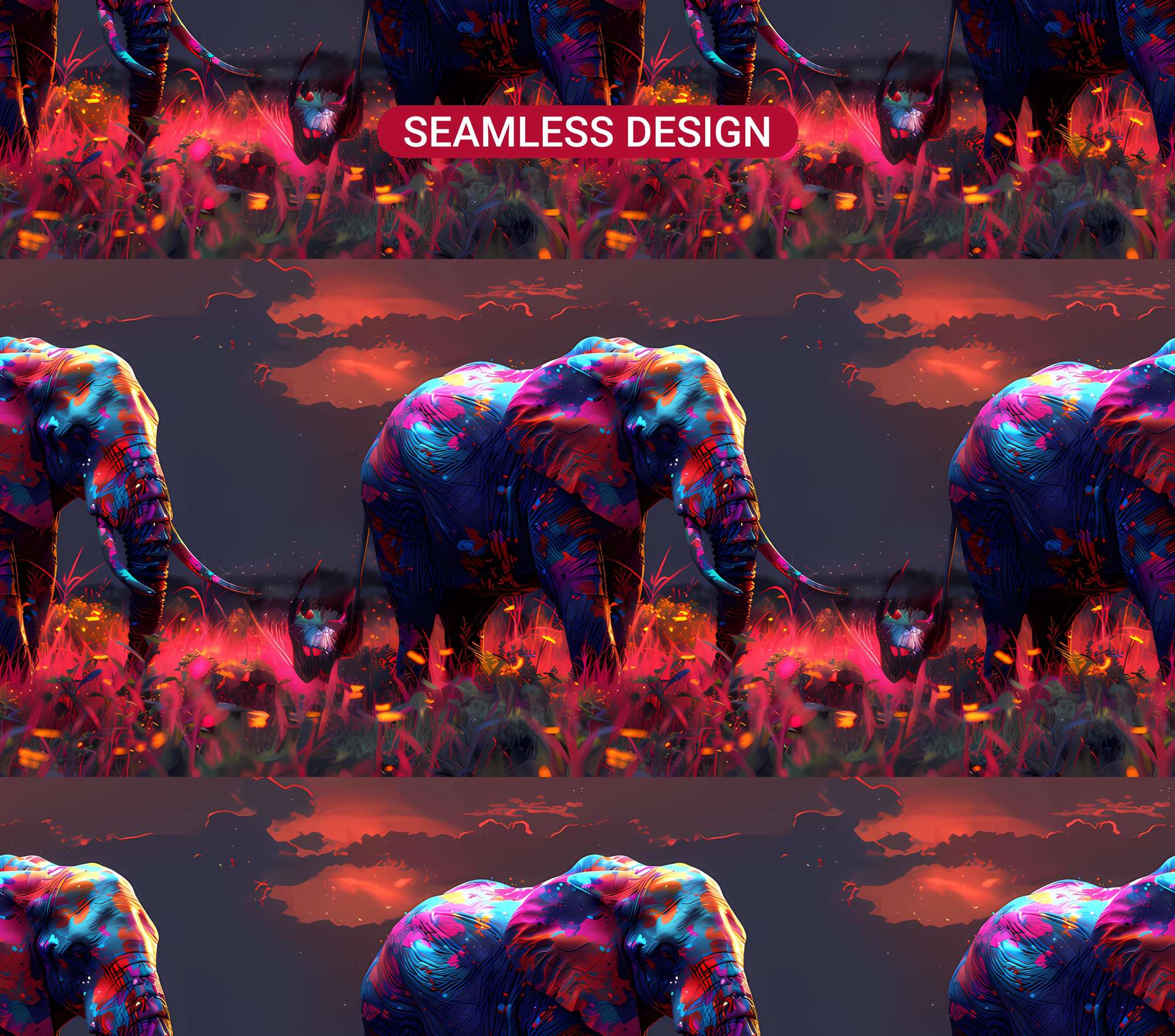 Safari Summer 3 Tumbler Wrap - CraftNest - Digital Crafting and Art