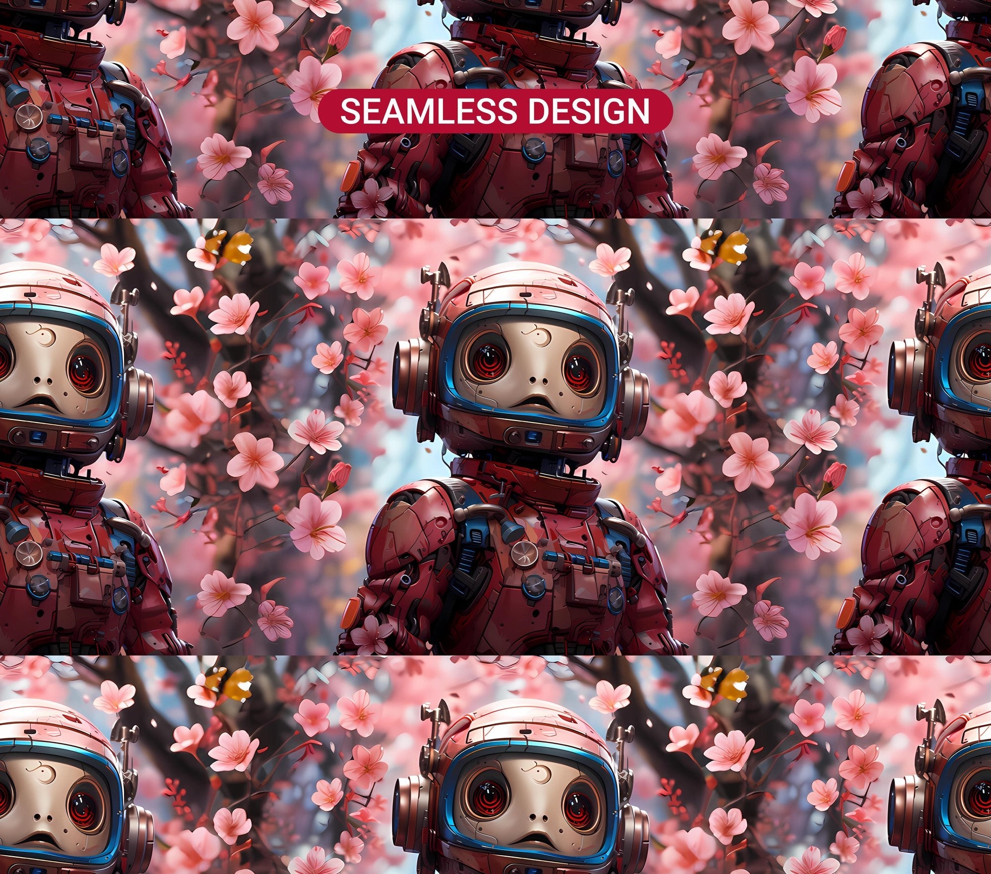 Spring Roboter 1 Tumbler Wrap - CraftNest