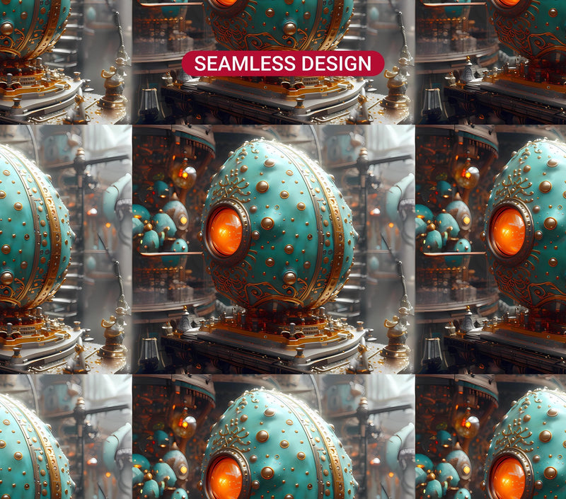 Steampunk Easter 2 Tumbler Wrap - CraftNest