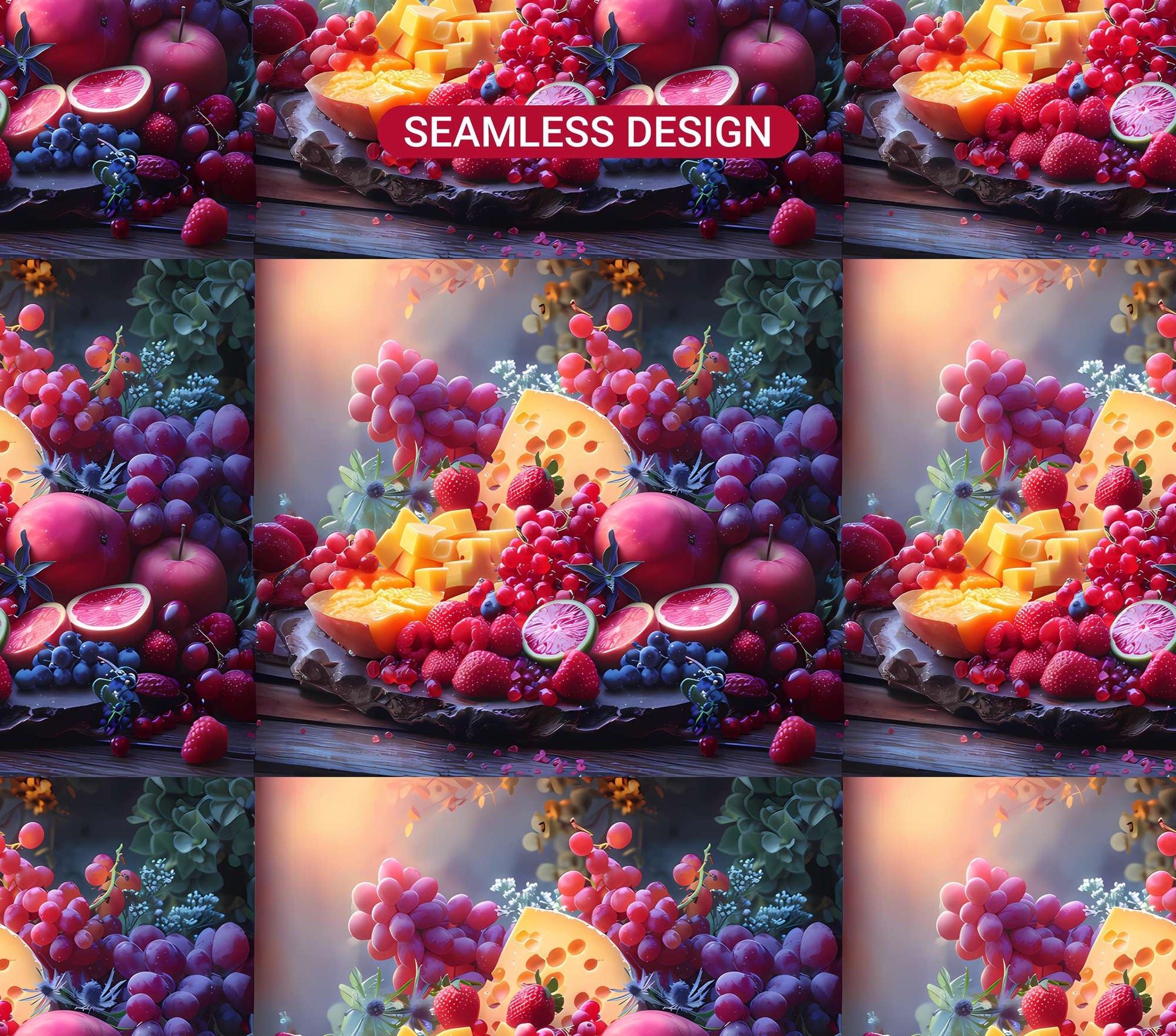 Stone Fruit 1 Tumbler Wrap - CraftNest - Digital Crafting and Art