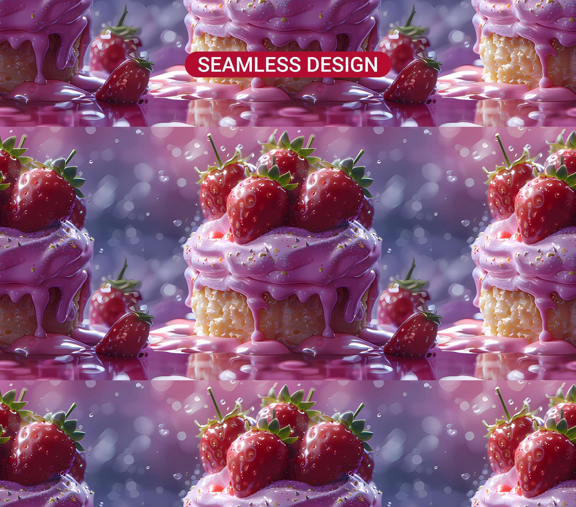 Strawberry 1 Tumbler Wrap - CraftNest - Digital Crafting and Art