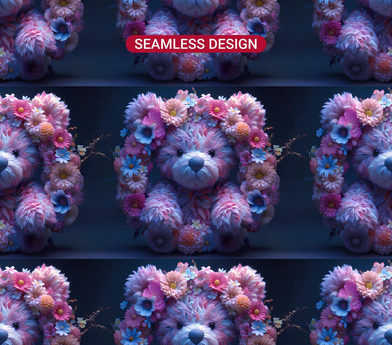 Teddy Bear Easter 1  Tumbler Wrap - CraftNest