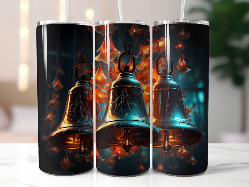 Christmas Bells Tumbler Wrap - CraftNest