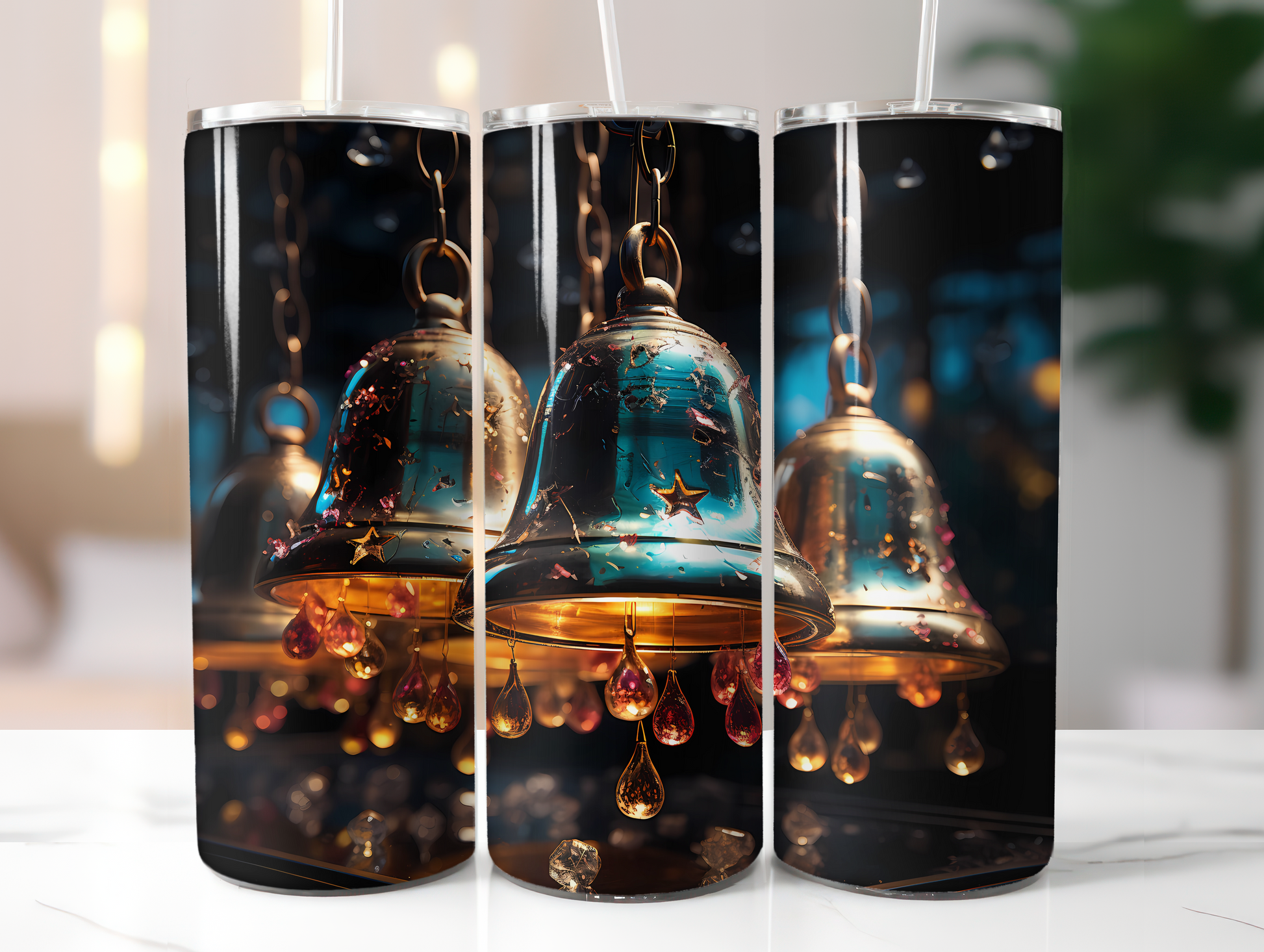 Christmas Bells Tumbler Wrap - CraftNest